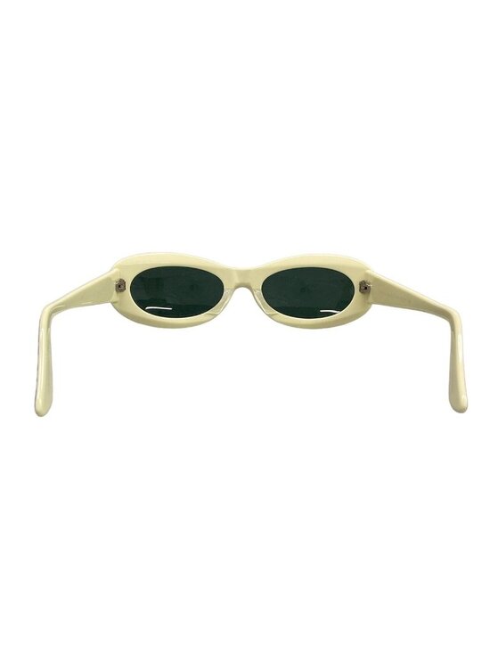 Chanel Sunglasses Dark Gray Ivory Black Vintage CC Logo Eyewear main image 5